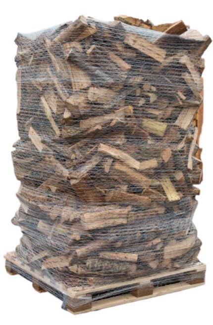 Brennholz – 50 cm – Ballen auf Palette – 2 m³ – Extra trocken